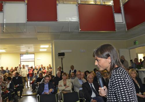 Debora Serracchiani (Presidente Regione Friuli Venezia Giulia) all'inaugurazione del nuovo Centro di Salute Mentale (CSM) - Gorizia 30/09/2016
