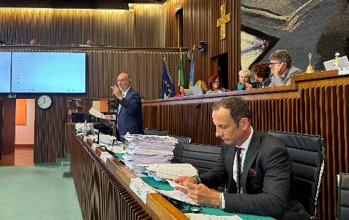 L'intervento in Aula dell'assessore regionale alla Salute Riccardo Riccardi