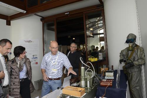 Luca Marchesi (Direttore generale ARPA FVG) e Sara Vito (Assessore regionale Ambiente ed Energia) a margine del convegno nazionale AIRP di Radioprotezione "Emergenze e incidenti radiologici: scenari ambientali, sanitari e industriali", al Molo IV - Trieste 19/10/2016