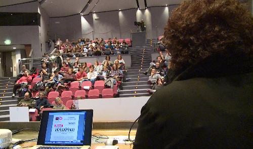 L'incontro "Altri sguardi sulla Grande Guerra", in occasione della LXXI Giornata internazionale delle Nazioni Unite, nell'Auditorium della Cultura friulana - Gorizia 24/10/2016