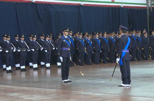 Cerimonia per il cambio di comandante in carica del 313° Gruppo Addestramento Acrobatico delle Frecce Tricolori - Rivolto 25/10/2016