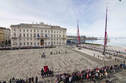 Celebrazioni dell'anniversario del ritorno di Trieste alla Madrepatria (26 ottobre 1954), alla presenza del Presidente della Repubblica Sergio Mattarella - Trieste 26/10/2016
