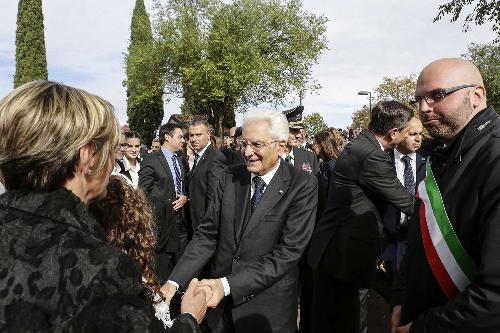 Sergio Mattarella (Presidente Repubblica Italiana) - Doberdò del Lago 26/10/2016