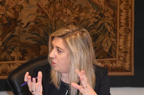 L'assessore regionale alle Infrastruttre Cristina Amirante