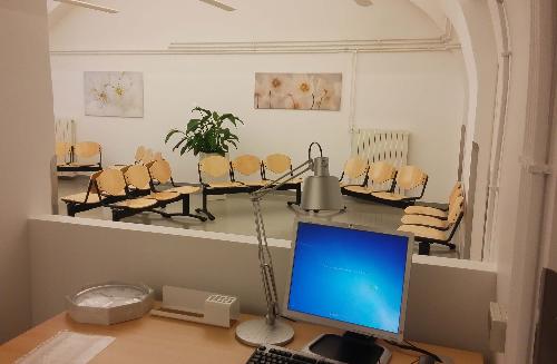 Sala d'attesa del Centro di Assistenza Primaria (CAP) di via della Pietà 2 - Trieste 13/12/2016