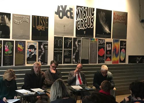 Gianni Torrenti (Assessore regionale Cultura) alla conferenza stampa di presentazione della programmazione teatrale gennaio-marzo 2017, al Teatro Miela - Trieste 12/01/2017