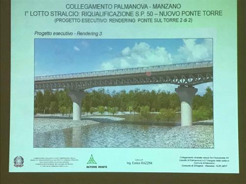 Progetto per la realizzazione del nuovo ponte sul Torre - Chiopris Viscone 13/01/2017