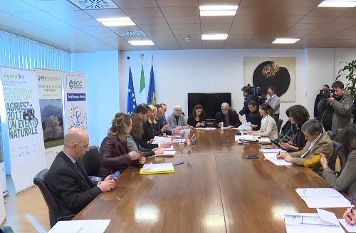 Conferenza stampa di presentazione della LII edizione di Agriest - Udine 19/01/2017