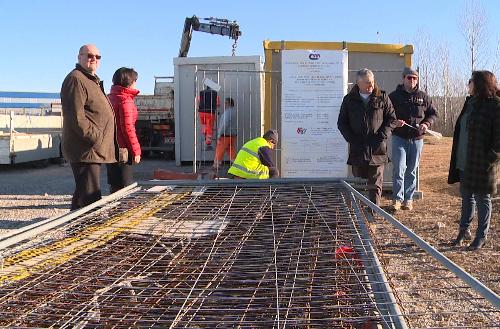 Consegna dei lavori di asfaltatura dell'area demaniale in ambito portuale presso il Varco 2 del Porto - Monfalcone 21/01/2017