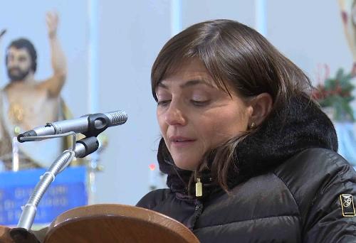Debora Serracchiani (Presidente Regione Friuli Venezia Giulia) alle commemorazioni dell'eccidio di Porzus - Faedis 05/02/2017