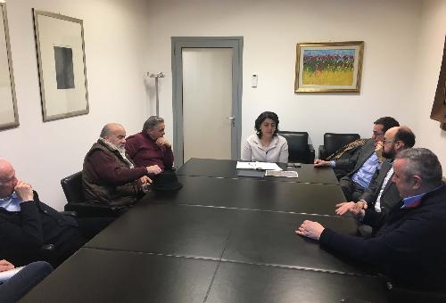 Mariagrazia Santoro (Assessore regionale Infrastrutture e Territorio) incontra rappresentanti del Comitato di cittadini di via Pradamano e amministratori del Comune di Udine - Udine 08/02/2017