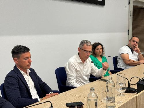 L'assessore regionale alle Risorse agroalimentari, forestali e ittiche Stefano Zannier interviene all’evento Prevendemmiale di Assoenologi Fvg