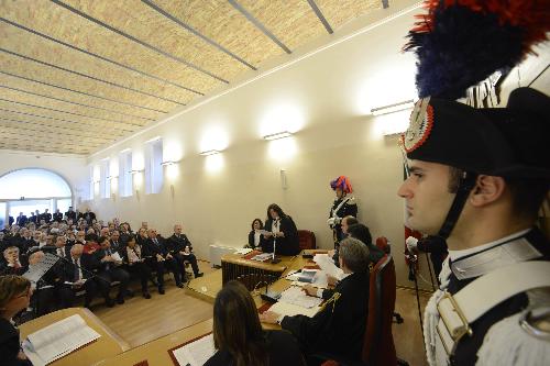 Cerimonia di inaugurazione dell'anno giudiziario della Sezione giurisdizionale della Corte dei Conti del Friuli Venezia Giulia - Trieste 17/02/2017