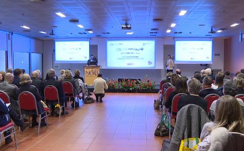 Francesco Pascolini (Presidente Federfarma FVG) al convegno "La farmacia e il suo ruolo centrale nell'educazione dei cittadini alla prevenzione" - Udine 18/02/2017