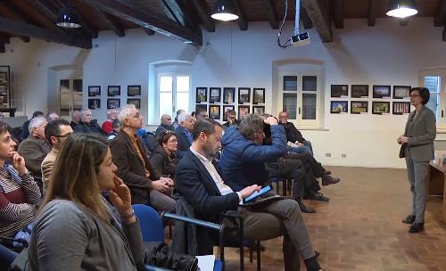 Sara Vito (Assessore regionale Ambiente ed Energia) alla consegna dei lavori di sistemazione del fiume Natissa- Aquileia 06/03/2017