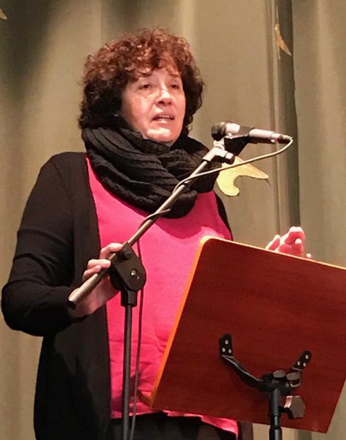 Loredana Panariti (Assessore regionale Pari Opportunità) alla celebrazione della Giornata internazionale della Donna, all'Antico Teatro Sociale Giangiacomo Arrigoni - San Vito al Tagliamento 08/03/2017
