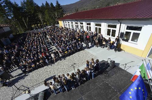 Inaugurazione della sede rinnovata dell'Istituto comprensivo statale con insegnamento bilingue sloveno-italiano Paolo Petricig - San Pietro al Natisone 11/03/2017