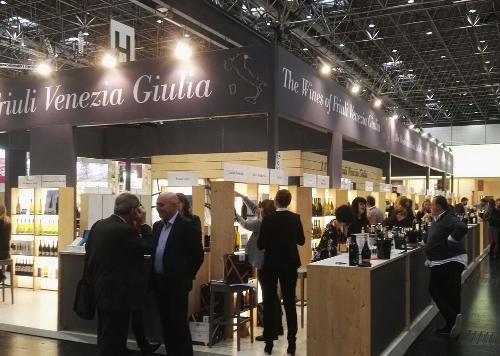 Stand del Friuli Venezia Giulia alla Fiera Prowein - Dusseldorf 20/03/2017