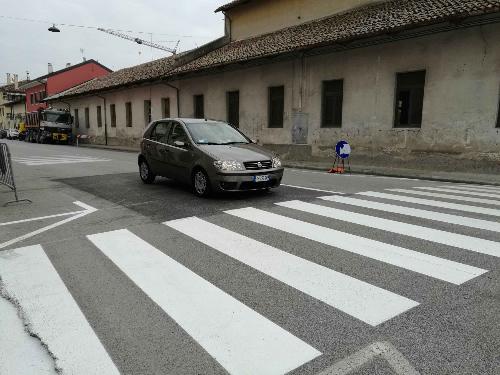 Inaugurazione del dispositivo sperimentale "STOP Salvapedoni" - Palmanova 21/03/2017 