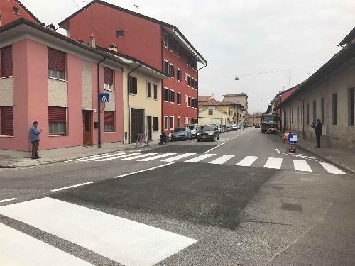 Inaugurazione del dispositivo sperimentale "STOP Salvapedoni" - Palmanova 21/03/2017 