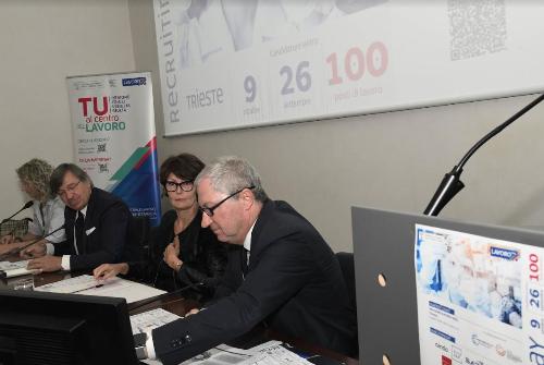 Un momento della presentazione del Recruiting Day dedicato al settore delle Scienze della vita.