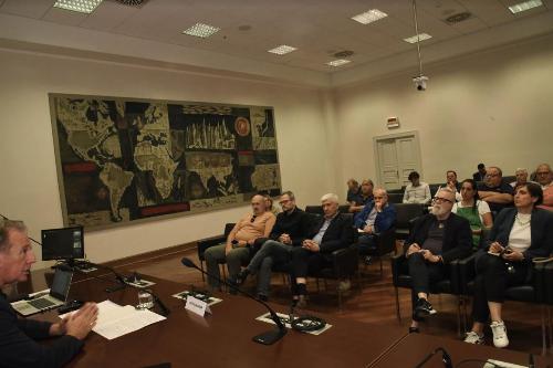 Un momento della presentazione.