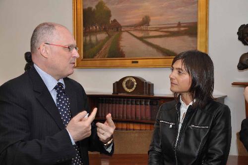 Gualtiero Ricciardi (Presidente Istituto Superiore Sanità) e Debora Serracchiani (Presidente Regione Friuli Venezia Giulia) - Roma 19/04/2017