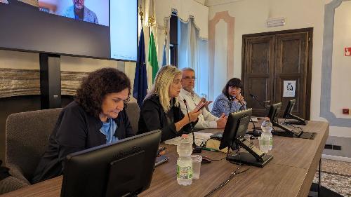 L'assessore Amirante nel corso del suo intervento
