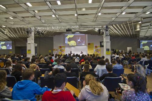 L'evento "Condivido", progetto educativo promosso da "Parole O_Stili", alla Stazione Marittima - Trieste 15/05/2017