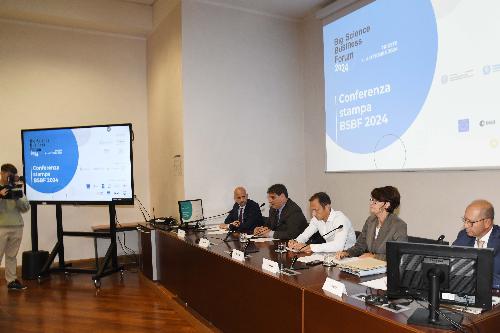 Un momento della presentazione di Bsbf 2024 a Trieste