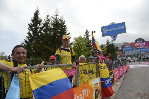 ... in attesa dell'arrivo della Tappa 19 del centesimo Giro d'Italia - Piancavallo 26/05/2017