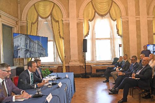 La presentazione della delegazione della Virginia alle realtà del Friuli Venezia Giulia