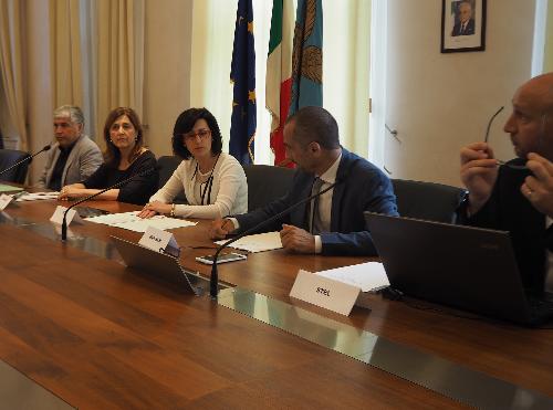 Sara Vito (Assessore regionale Ambiente ed Energia) alla presentazione del report sulla qualità dell'aria realizzato dall'ARPA - Trieste 05/06/2017