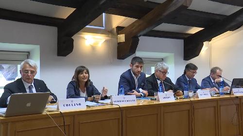 Debora Serracchiani (Presidente Regione Friuli Venezia Giulia) al convegno "La flotta 4.0: risparmio, sicurezza, sostenibilità" - Udine 05/06/2017