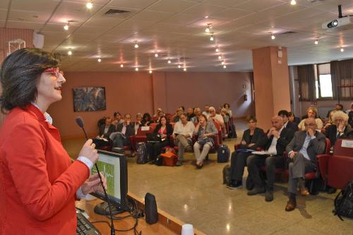 Sara Vito (Assessore regionale Ambiente ed Energia) alla giornata di studi sulla correlazione tra ambiente e salute nel Monfalconese - Monfalcone 07/06/2017