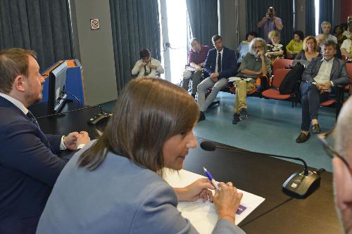 Debora Serracchiani (Presidente Regione Friuli Venezia Giulia) al convegno "Disabilità e normative" - Trieste 10/06/2017