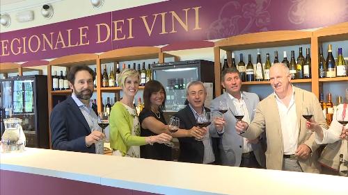 Debora Serracchiani (Presidente Regione Friuli Venezia Giulia) all'inaugurazione della Fiera regionale dei Vini - Buttrio 09/06/2017