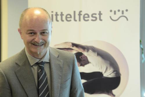 Franco Calabretto (Direttore Mittelfest) alla conferenza stampa di presentazione del Mittelfest - Udine 15/06/2017