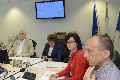 Sara Vito (Assessore regionale Ambiente ed Energia) durante la seduta del Consiglio delle autonomie locali - Udine 15/06/2017