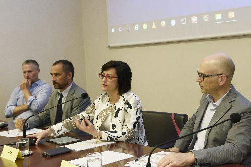 Sara Vito (Assessore regionale Ambiente ed Energia) al seminario "Cambia il Clima in FVG" - Trieste 20/06/2017