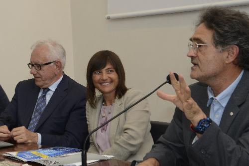 Debora Serracchiani (Presidente Regione Friuli Venezia Giulia) alla presentazione dei campionati italiani di atletica leggera - Trieste 21/06/2017