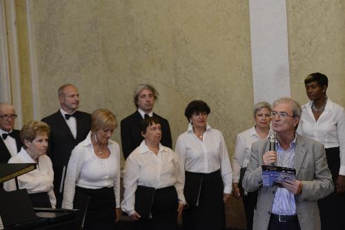 Franco Codega (Consigliere regionale FVG) presenta il Coro Interreligioso - Trieste 21/06/2017