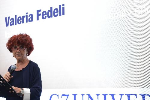 Valeria Fedeli (Ministro Istruzione, Università e Ricerca) al "G7 Università" - Udine 29/06/2017
