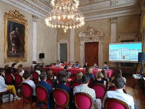 Debora Serracchiani (Presidente Regione Friuli Venezia Giulia) al convegno "Legami antichi e diritti di nuovo mondo" - Trieste 30/06/2017