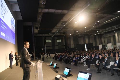 L'intervento del governatore del Friuli Venezia Giulia Massimiliano Fedriga in apertura della seconda giornata del Big Science Business Forum 2024.