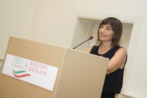 Debora Serracchiani (Presidente Regione Friuli Venezia Giulia) - Trieste 11/07/2017