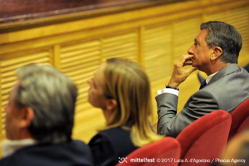 Borut Pahor (Presidente Repubblica di Slovenia) all'inaugurazione di Mittelfest - Cividale del Friuli 15/07/2017 (Foto Luca A. d'Agostino e Lorenzo Scaldaferro /Phocus Agency © 2017)