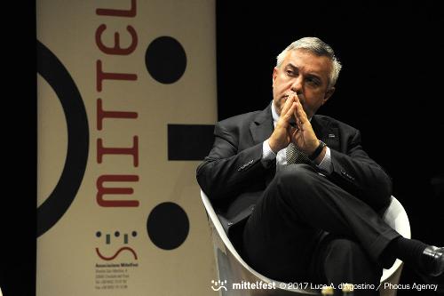 Maurizio Molinari (Direttore La Stampa) all'inaugurazione di Mittelfest - Cividale del Friuli 15/07/2017 (Foto Luca A. d'Agostino e Lorenzo Scaldaferro /Phocus Agency © 2017)