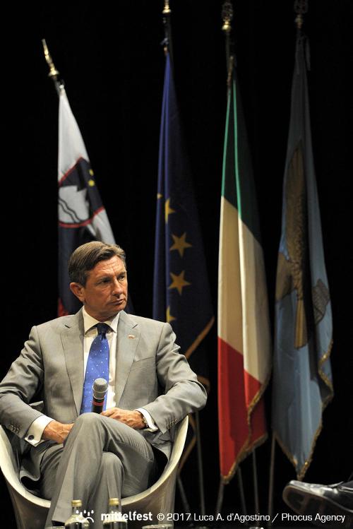 Borut Pahor (Presidente Repubblica di Slovenia) all'inaugurazione di Mittelfest - Cividale del Friuli 15/07/2017 (Foto Luca A. d'Agostino e Lorenzo Scaldaferro /Phocus Agency © 2017)