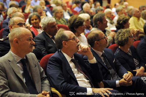 Gianni Torrenti (Assessore regionale Cultura, Sport e Solidarietà) all'inaugurazione di Mittelfest - Cividale del Friuli 15/07/2017 (Foto Luca A. d'Agostino e Lorenzo Scaldaferro /Phocus Agency © 2017)